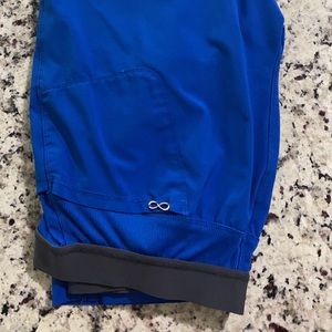 Royal Blue Cherokee Infinity stretchy scrub pants